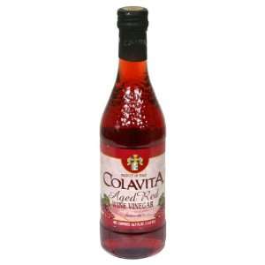 Colavita Vinegar,Red Wine 17 oz. (Pack Grocery & Gourmet Food