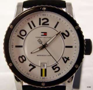 125 Tommy Hilfiger Mens Leather Watch 1790675 NWT  