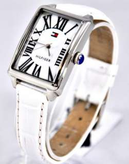 95 Tommy Hilfiger Womens White Leather Watch 1780976 NWT  