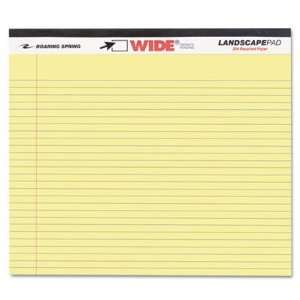  Roaring Spring 74501 Landscape Format Writing Pad, College 