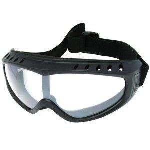  Eye Ride Sunglasses Over Glass Goggles , Color: Black/Clear Lens 