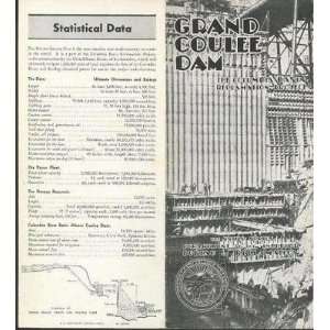  Grand Coulee Dam Brochure 1940s Columbia Basin 