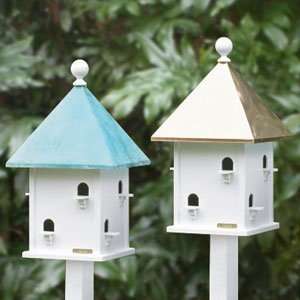  Lazy Hill Square Bird House Copper Roof
