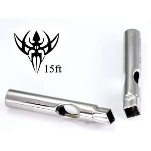   Flat Tip   CLOSED Mouth BOX Style Tattoo Steel Tips 