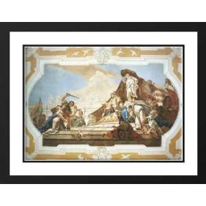  Tiepolo, Giovanni Battista 24x20 Framed and Double Matted 