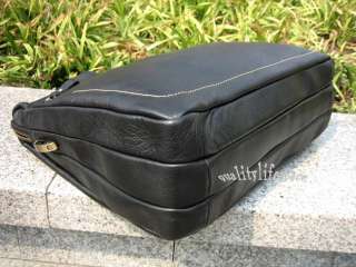 New Mens Real Leather shoulder bag Handbag Briefcases  