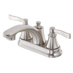 Danze D301025BN Aerial Two Handle Centerset Lavatory Faucet, Brushed 