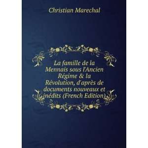   nouveaux et inÃ©dits (French Edition) Christian Marechal Books
