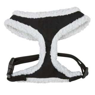 Black Cozy Sherpa Harness for Dogs