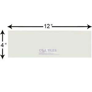 Infinity glass tiles decorative glass lumiere 4 x 12 border tile in
