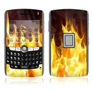  BlackBerry 8800, World Edition Decal Skin   Furious Fire 