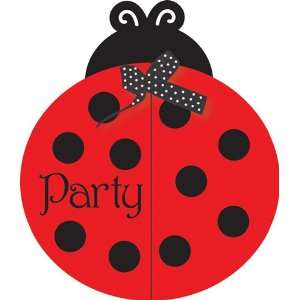    Ladybug Themed Party Invitations   Bulk: Health & Personal Care