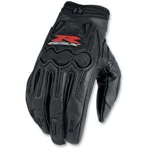  Icon Suzuki ARC Gloves , Color Black/Red, Size XL 3302 