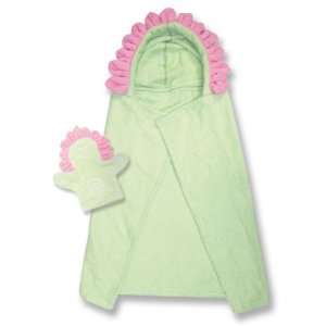  Trend Lab Baby Flower Character Hooded Towel with Bath 