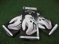 New Callaway Tour Tech Gloves Left Hand M 3 Pack  