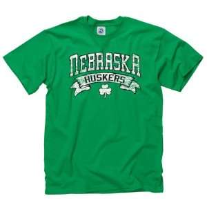  Nebraska Cornhuskers Marauder St. Pattys Day T Shirt 