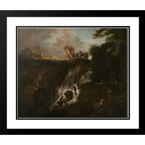 Watteau, Jean Antoine 34x28 Framed and Double Matted La 