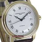 FREDERIQUE CONSTANT WATCH SWISS AUTOMATIC GOLD PLATED SAPPHIRE 38mm 