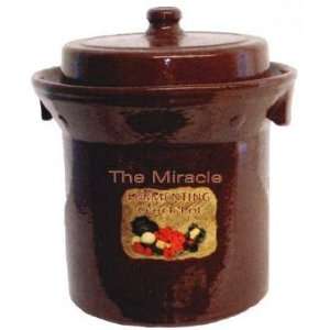   ME7420 10 Liter Harsch Gairtopf Fermenting Crock Pot: Kitchen & Dining