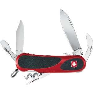  Wenger 16833 EvoGrip S101 Swiss Army Knife, Red Sports 