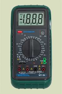 MY64 Mastech 3 1/2 Digital Multimeter Electrical Meter  