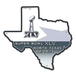  NFL Super Bowl XLV North Texas 2011 State Sign: Sports 