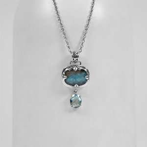  Lori Bonn Mojo Double Drop Pendant Necklace Jewelry
