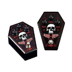  Coffin Case Blood Drive Guitar Effects Pedal (): Musical 