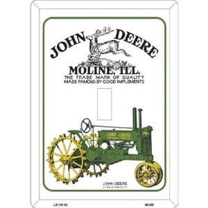  John Deere Vintage White Switch Cover: Home Improvement