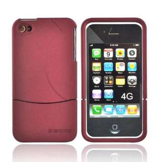 Burgundy Seidio Innocase Hard Plastic Case Cover for Apple Iphone 4S 4 