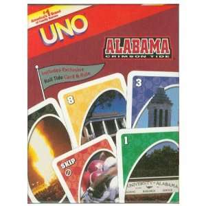  Alabama Crimson Tide UNO Card Game