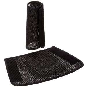 Ansell CPP 59 801 Cane Mesh Double Thickness Sleeve, 7 Length, Black 