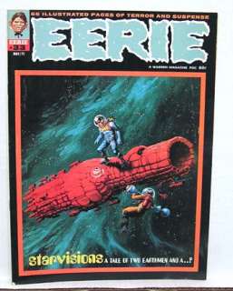EERIE Warren Comic Magazine # 33 RICHARD CORBEN Art  