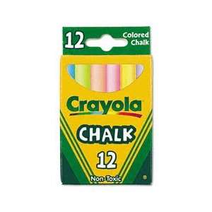  Crayola Colored Chalk   12/Pkg Toys & Games