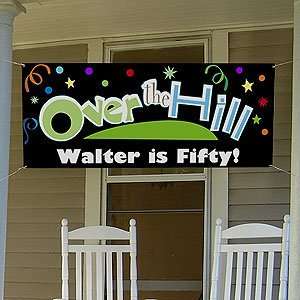  The Hill Personalized Birthday Party Banners