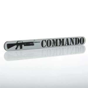  TechT A5 / X7 Gun Tag   Commando   Silver Sports 