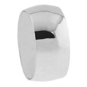  Sterling Silver Ten Millimeter Ring Size 9 Jewelry