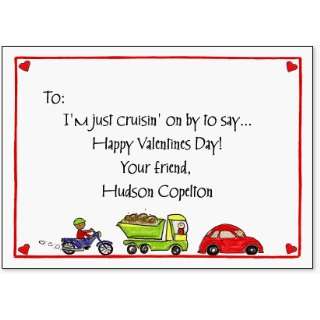  Valentine Cruisin Flat Card 