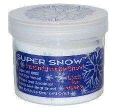 Instant Super Snow Polymer 100 grams Artificial Fake 851694000650 