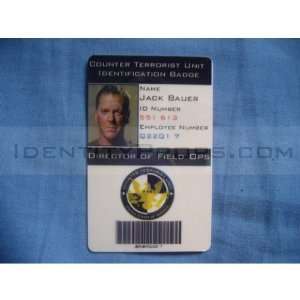  CTU ID Badge Personalised CTU Badge Card CTU Agent 24 