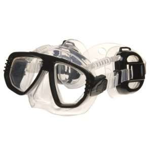  Pro ear scuba diving divers mask   black Sports 