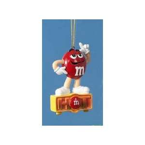  M&Ms Social Expressions Red Hot Christmas Ornament 