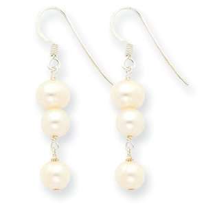   White Freshwater Cultured Pearl Earrings West Coast Jewelry Jewelry