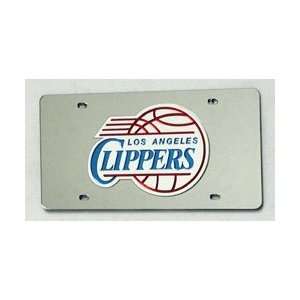  LOS ANGELES CLIPPERS LASER CUT AUTO TAG: Sports & Outdoors