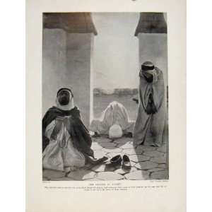  Berber Wedding Africa Bedawin Fine Art Old Print C1931 