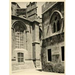 1937 Hagia Sophia Nicosia Cyprus Photogravure Hurlimann 