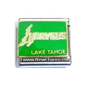  Harveys Lake Tahoe Italian Charm Bracelet Jewelry Link 