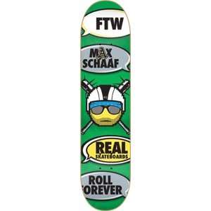  Real Schaaf Realicon Skateboard Deck   8.12 Sports 