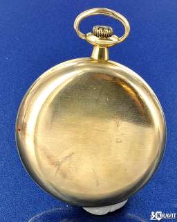 Illinois 21 Jewel Open Face Pocket Watch Panama C.1905  