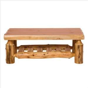   Log Rectangular Open Coffee Table 1407 / 1408 / 1409